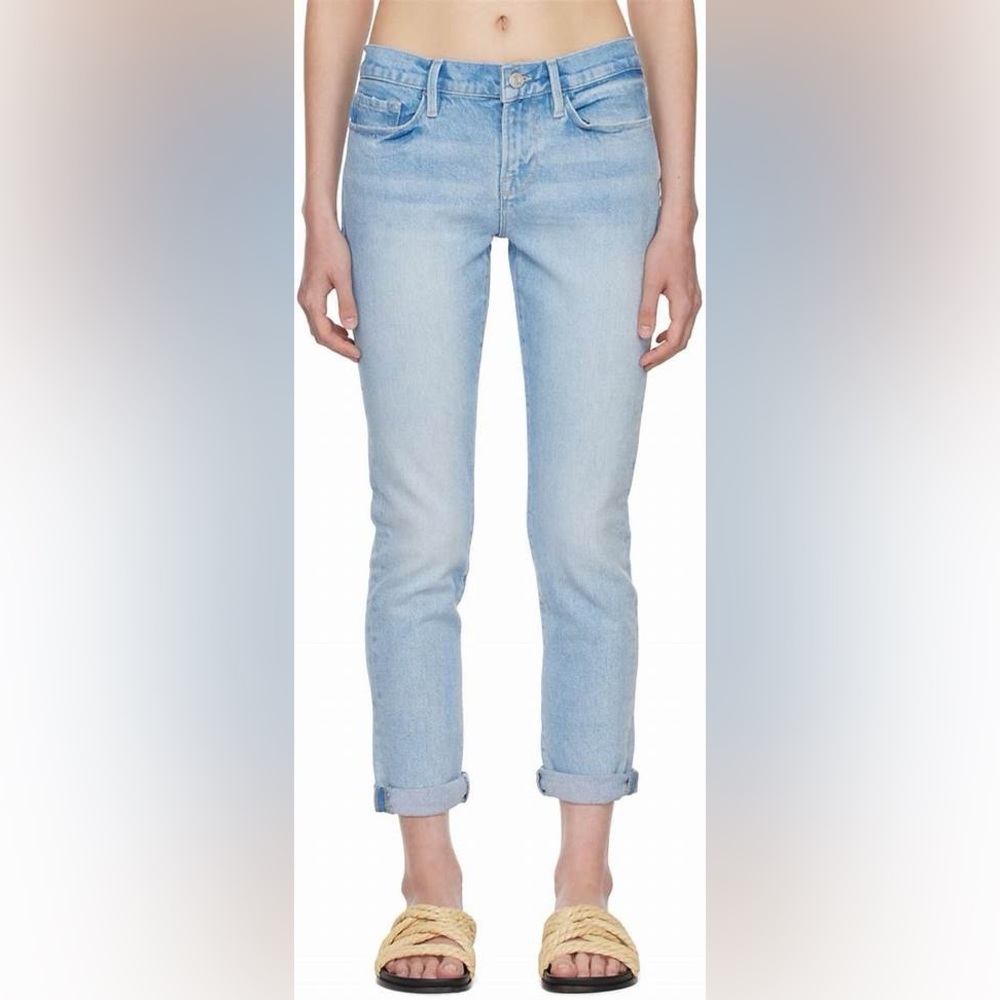 frame le carcon light blue jeans Women's Jeans